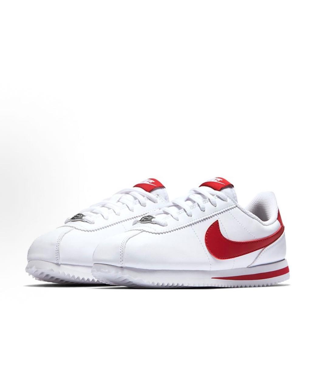 NIKE Белые кожаные кроссовки, фото 2