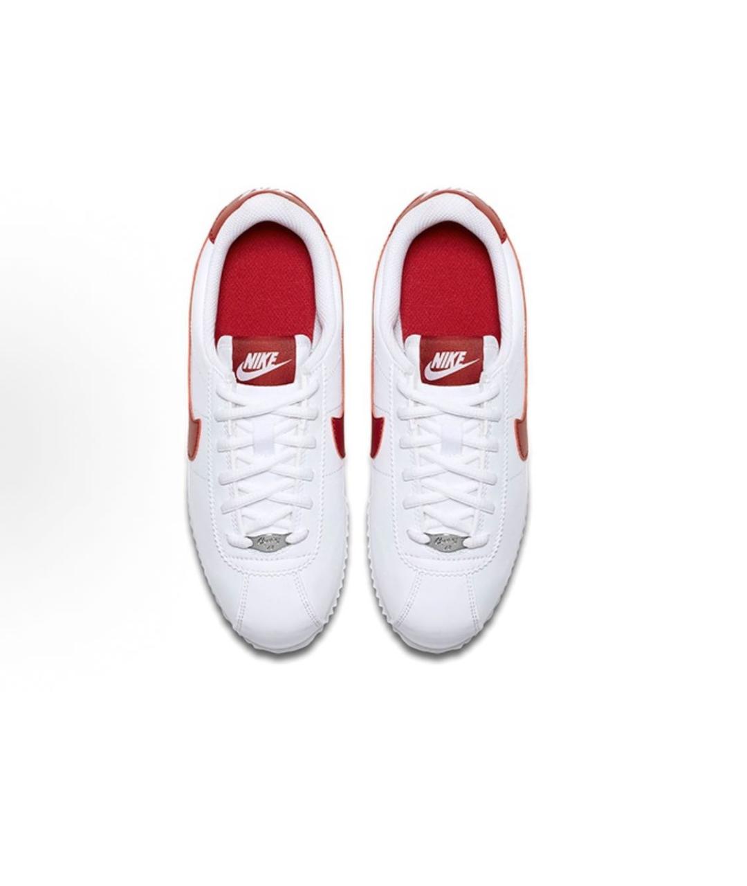 NIKE Белые кожаные кроссовки, фото 3