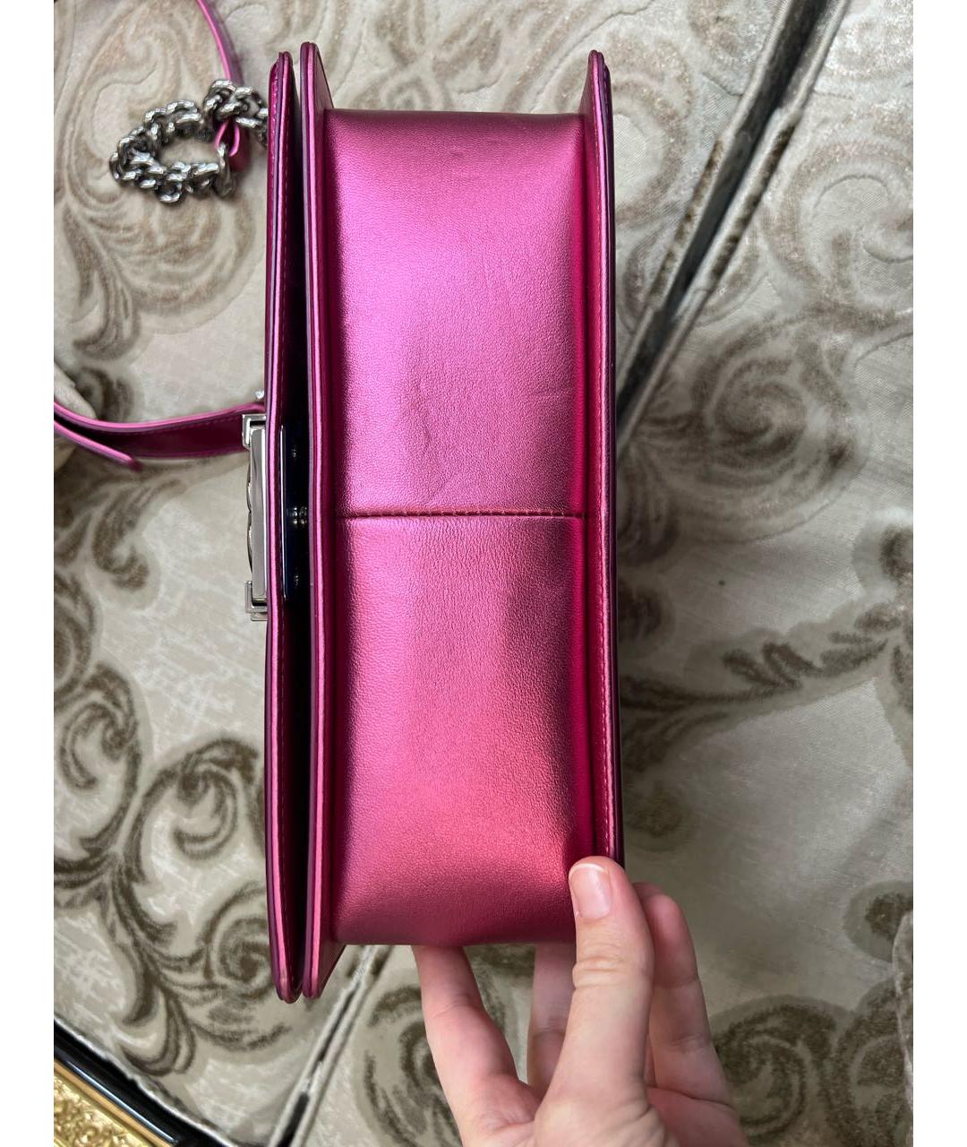 CHANEL Сумка через плечо из лакированной кожи, фото 8