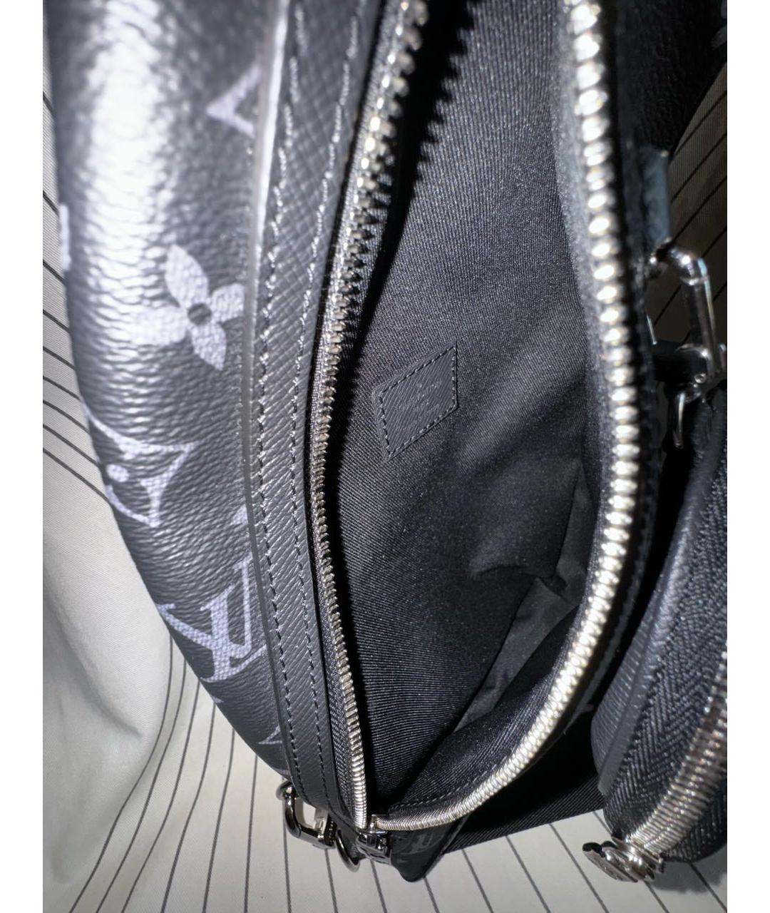 LOUIS VUITTON Черная сумка на плечо, фото 4