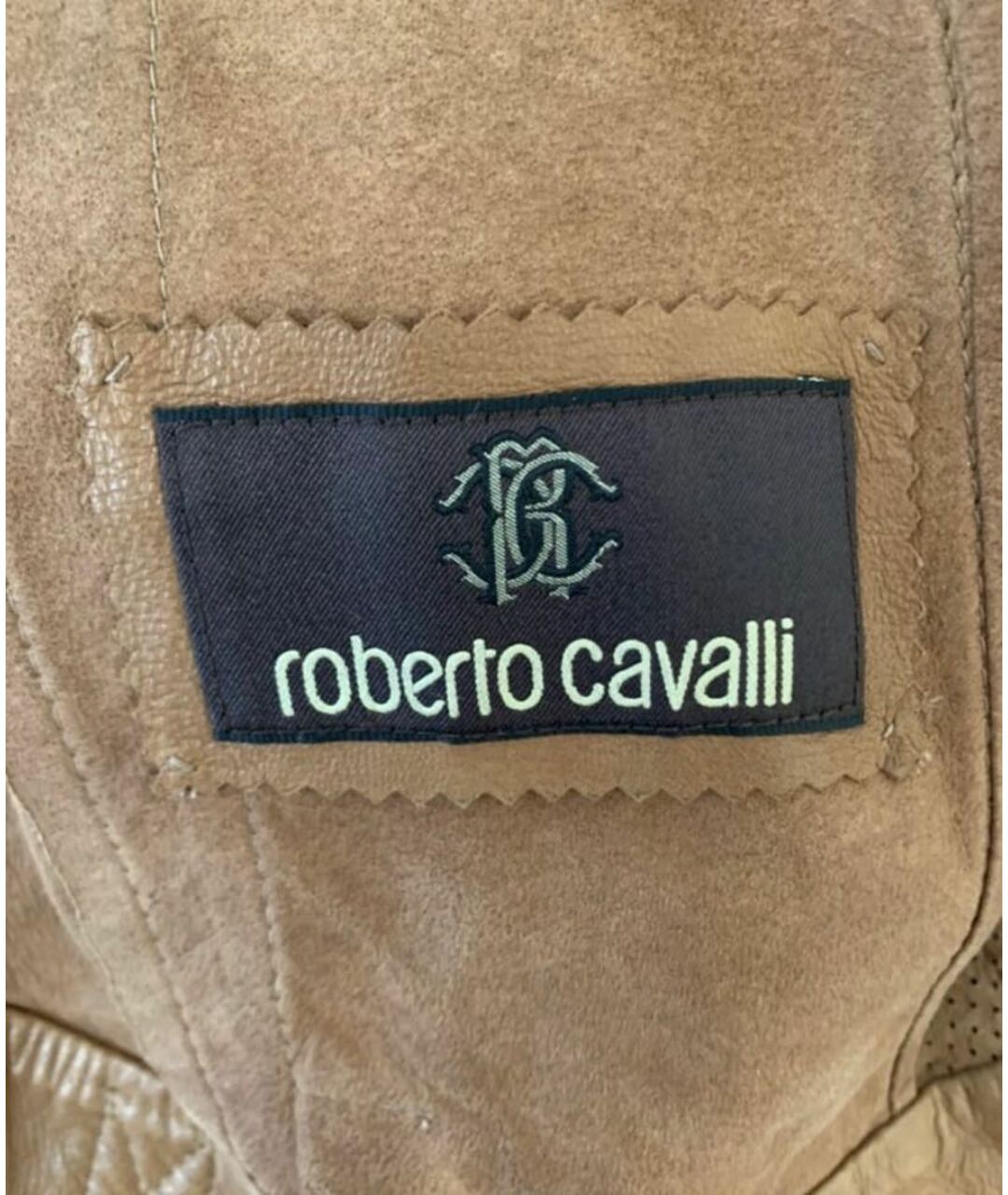 ROBERTO CAVALLI Кожаная куртка, фото 4