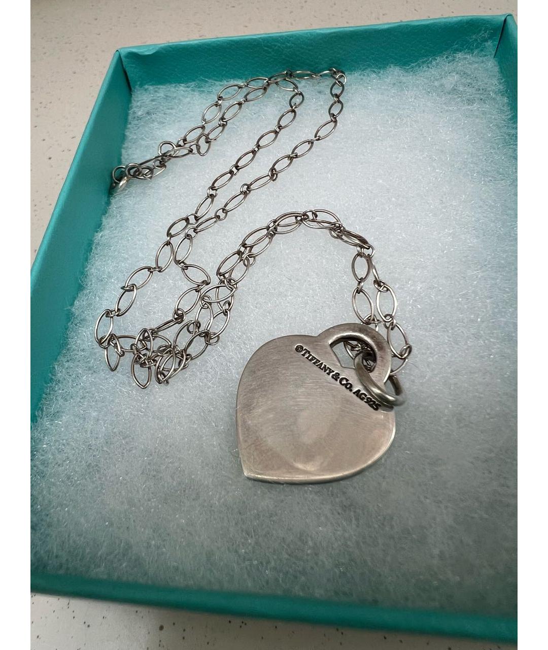 TIFFANY&CO Серебряная серебряная подвеска, фото 3