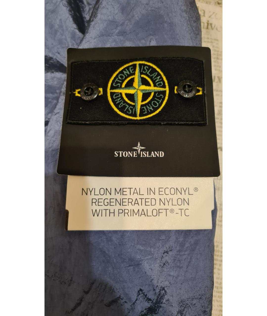 STONE ISLAND Голубая куртка, фото 2