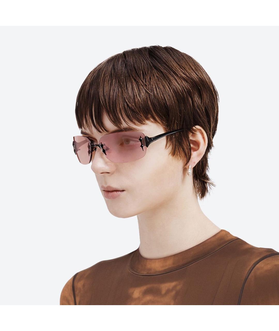 GENTLE MONSTER Коралловые металлические солнцезащитные очки, фото 6