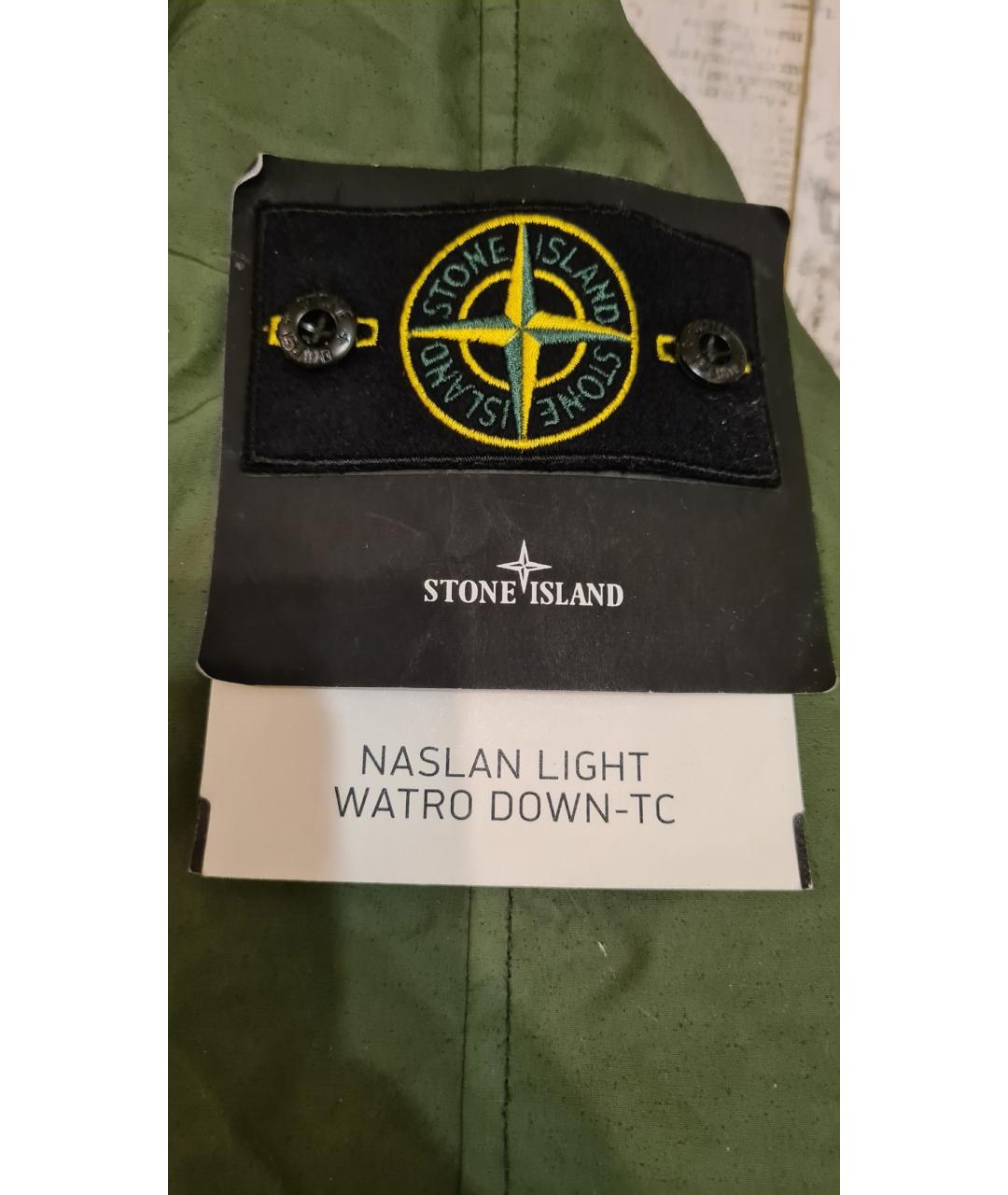 STONE ISLAND Зеленая куртка, фото 5