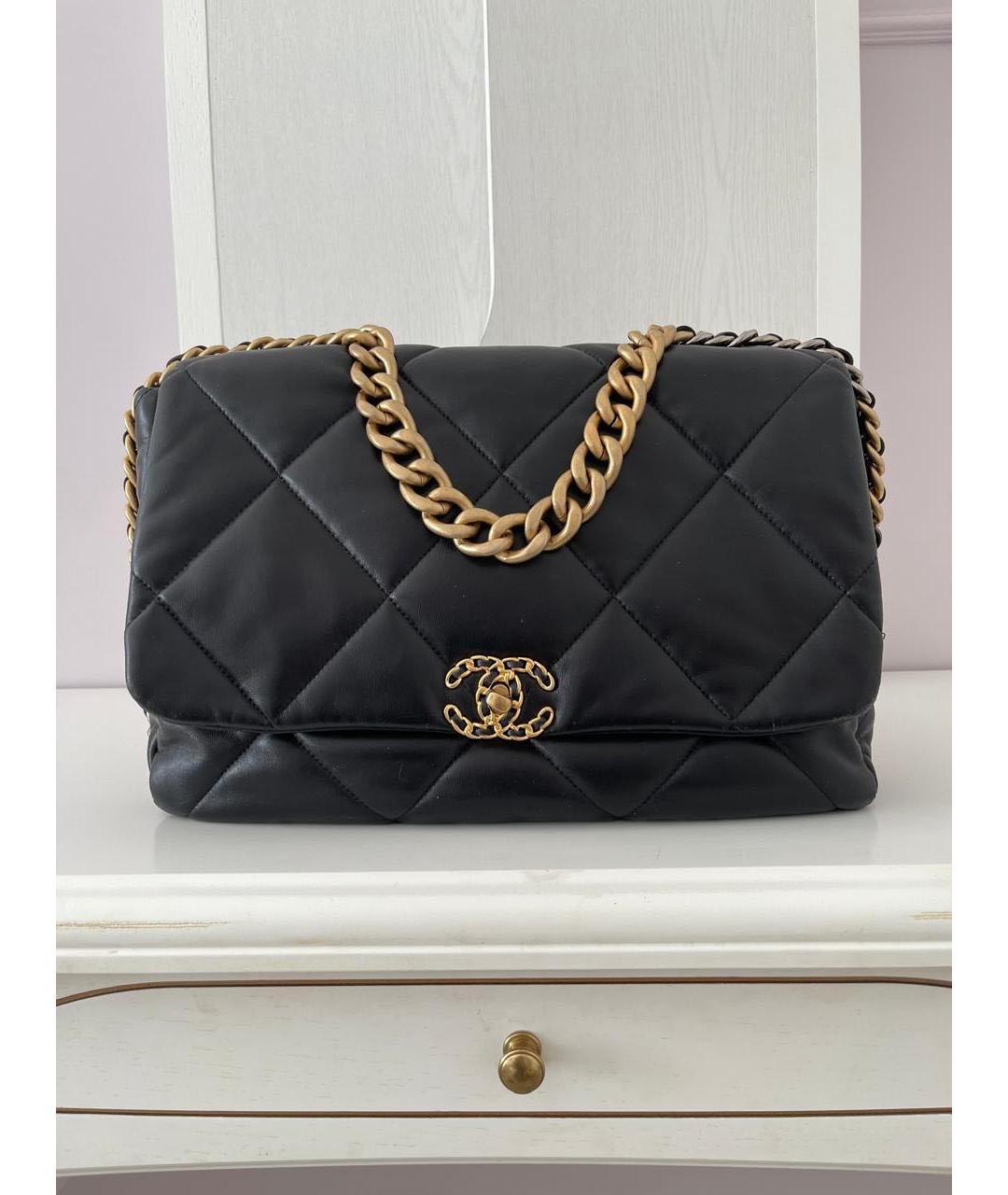 CHANEL Черная кожаная поясная сумка, фото 9