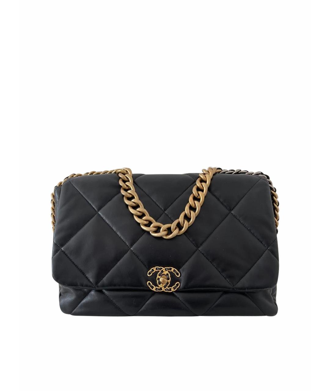 CHANEL Черная кожаная поясная сумка, фото 1