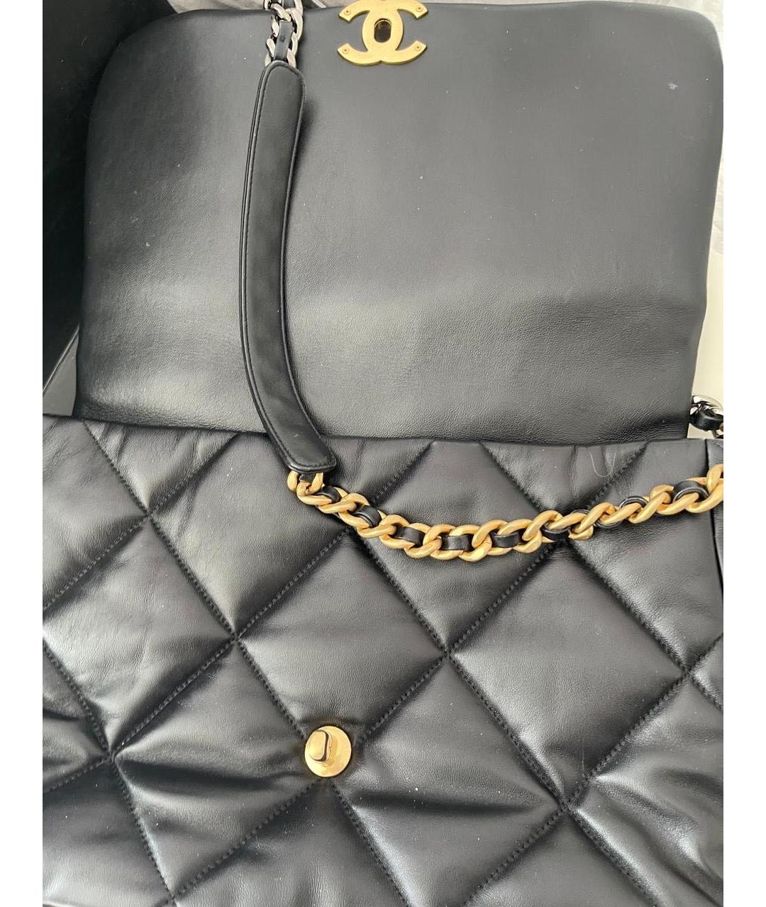 CHANEL Черная кожаная поясная сумка, фото 6