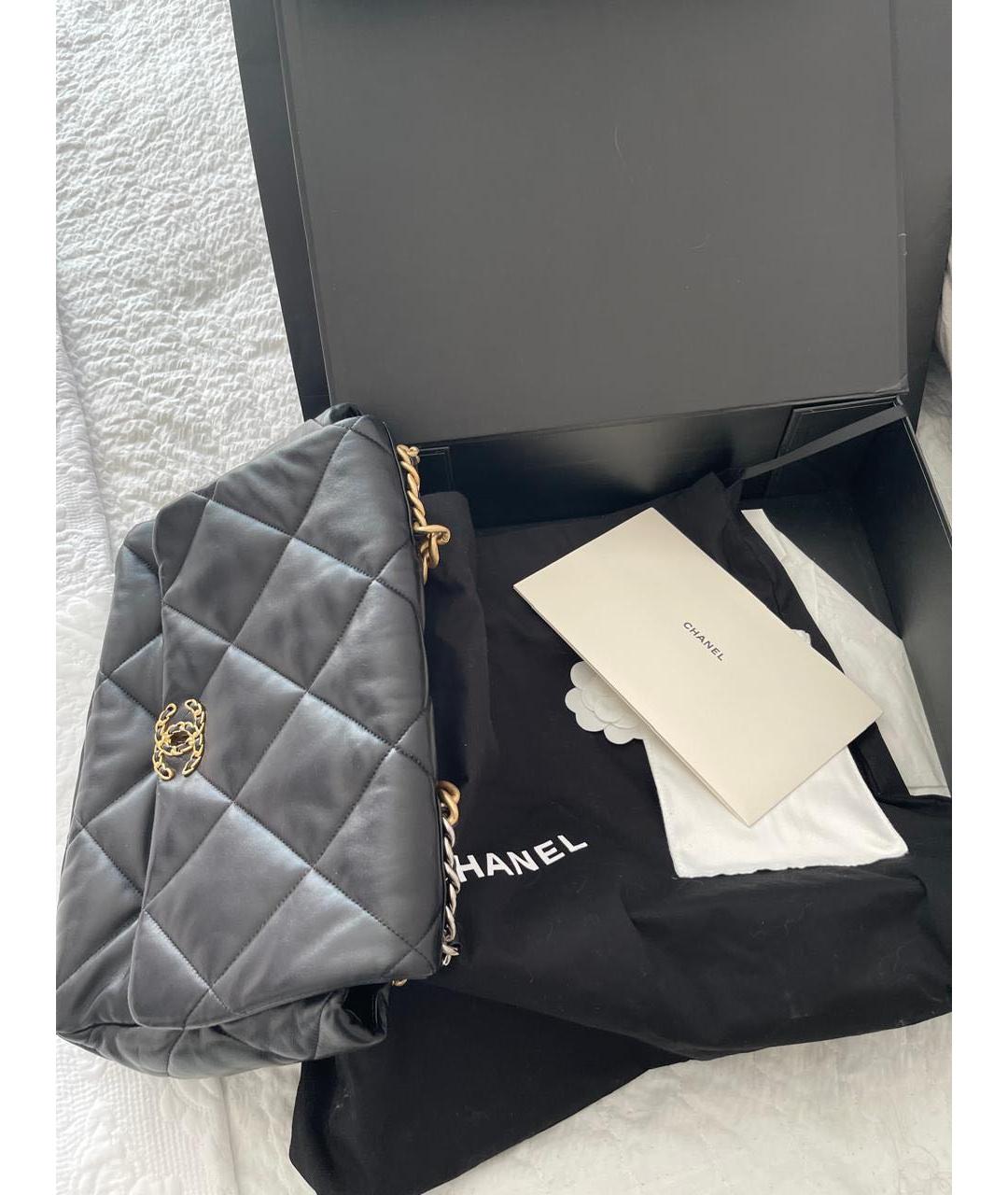 CHANEL Черная кожаная поясная сумка, фото 8