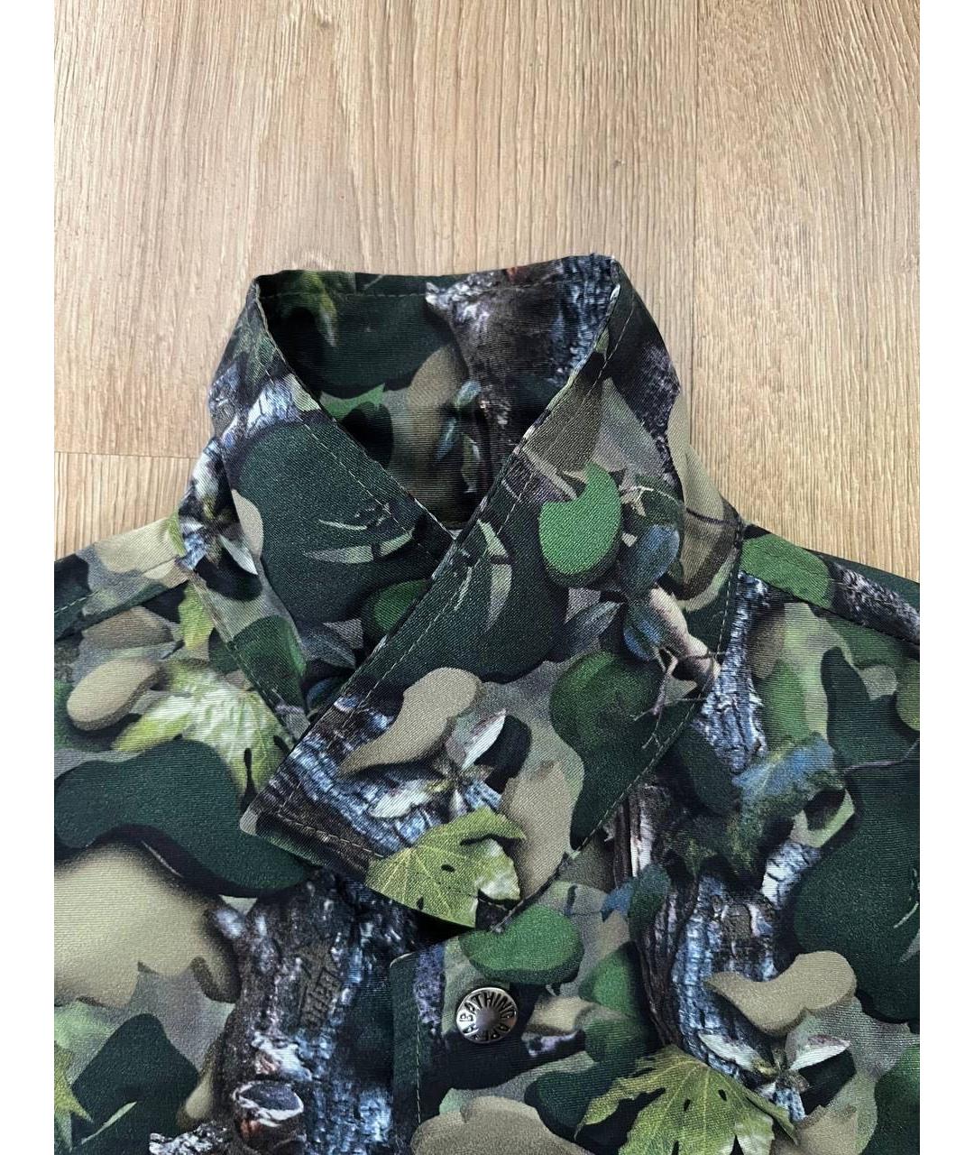 A BATHING APE Зеленая куртка, фото 3