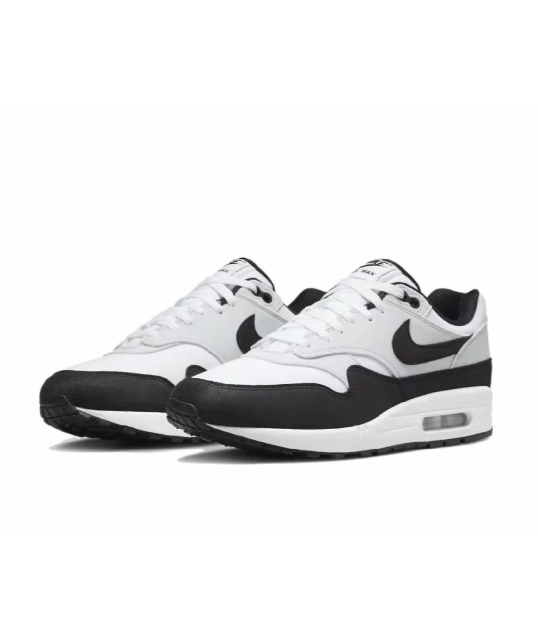 NIKE Белые замшевые низкие кроссовки / кеды, фото 2