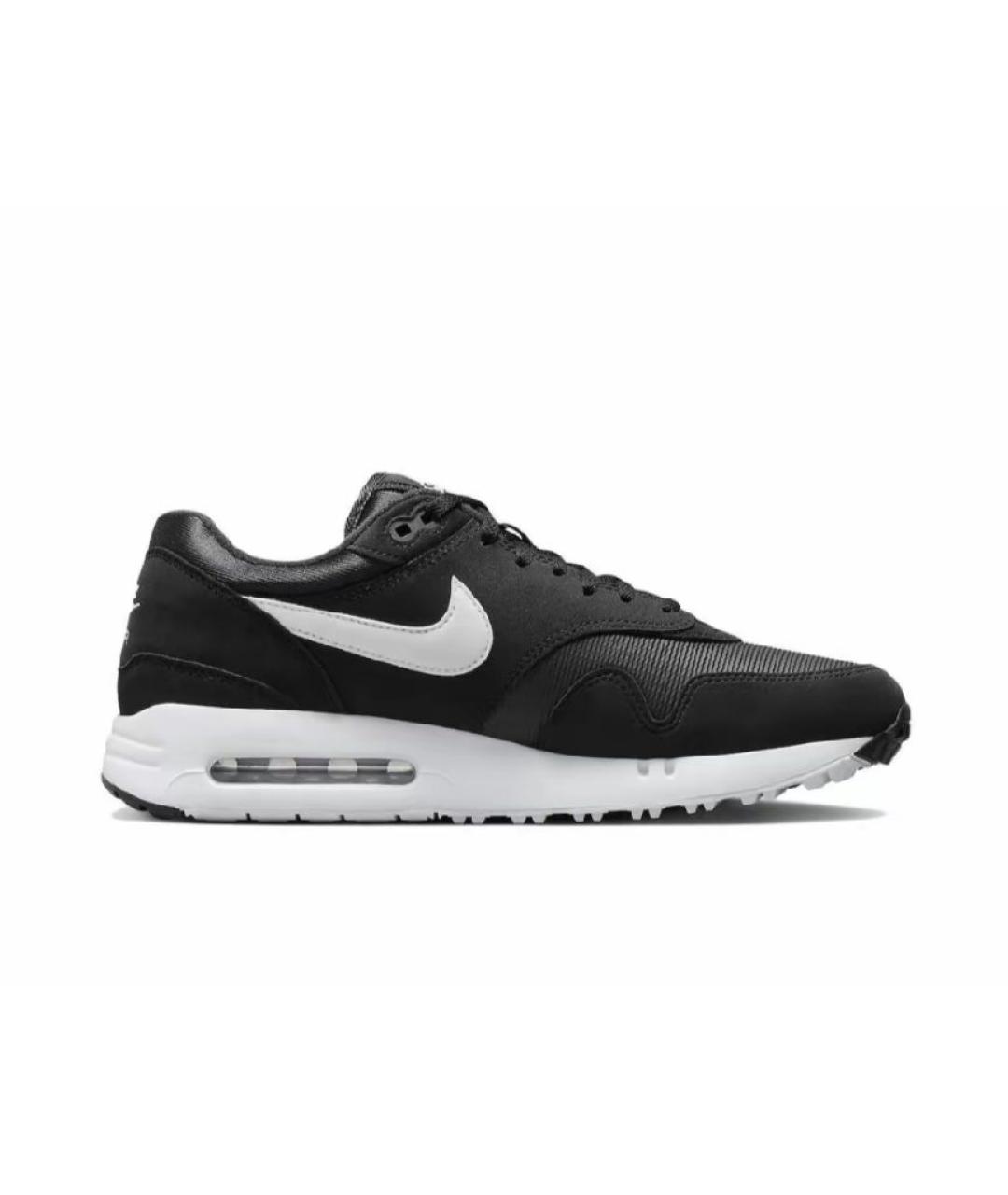 NIKE Черные низкие кроссовки / кеды, фото 1