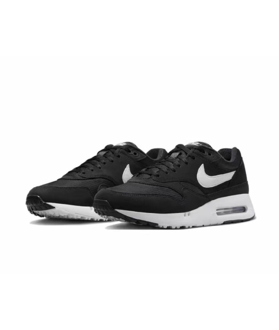 NIKE Черные низкие кроссовки / кеды, фото 2