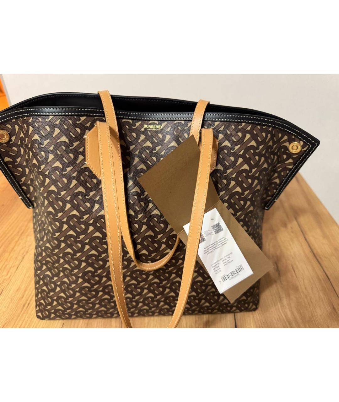 BURBERRY Мульти сумка тоут, фото 3
