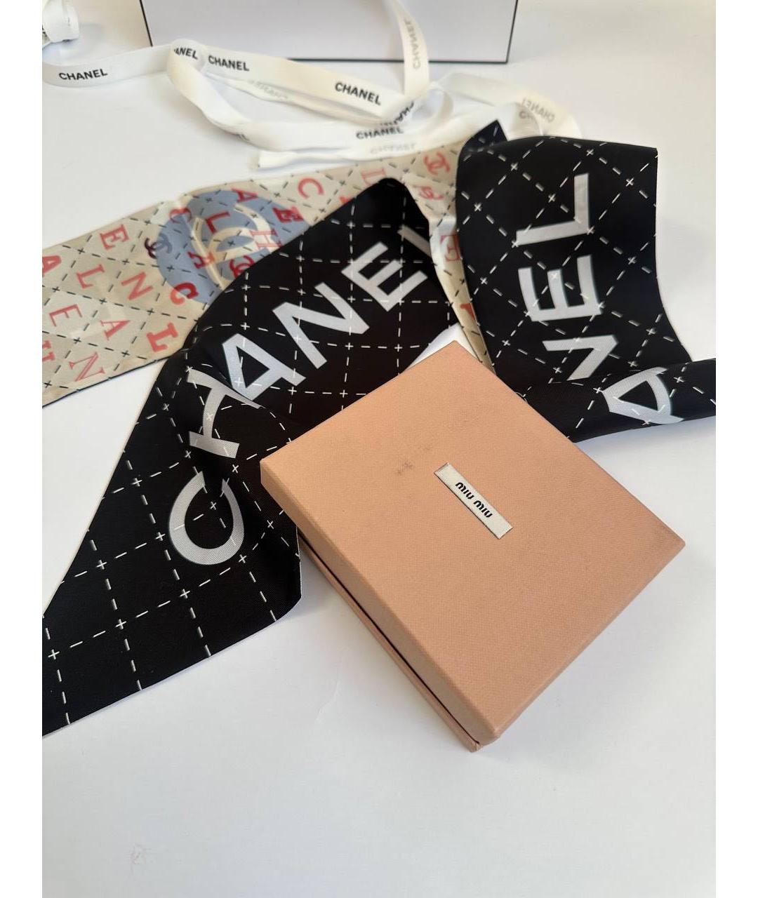 CHANEL Мульти шелковый платок, фото 5