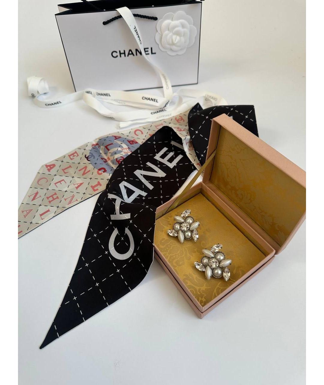 CHANEL Мульти шелковый платок, фото 3