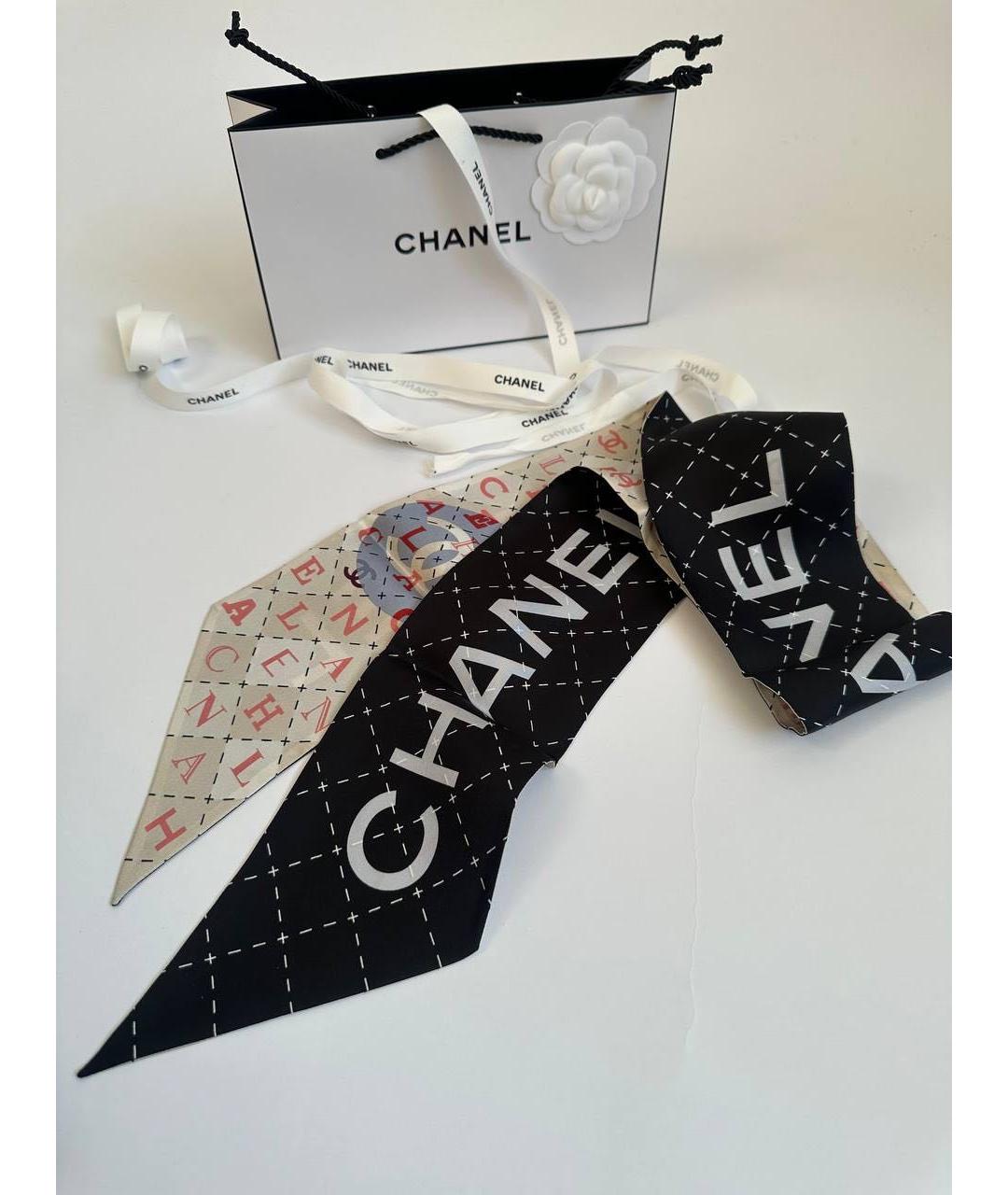 CHANEL Мульти шелковый платок, фото 2