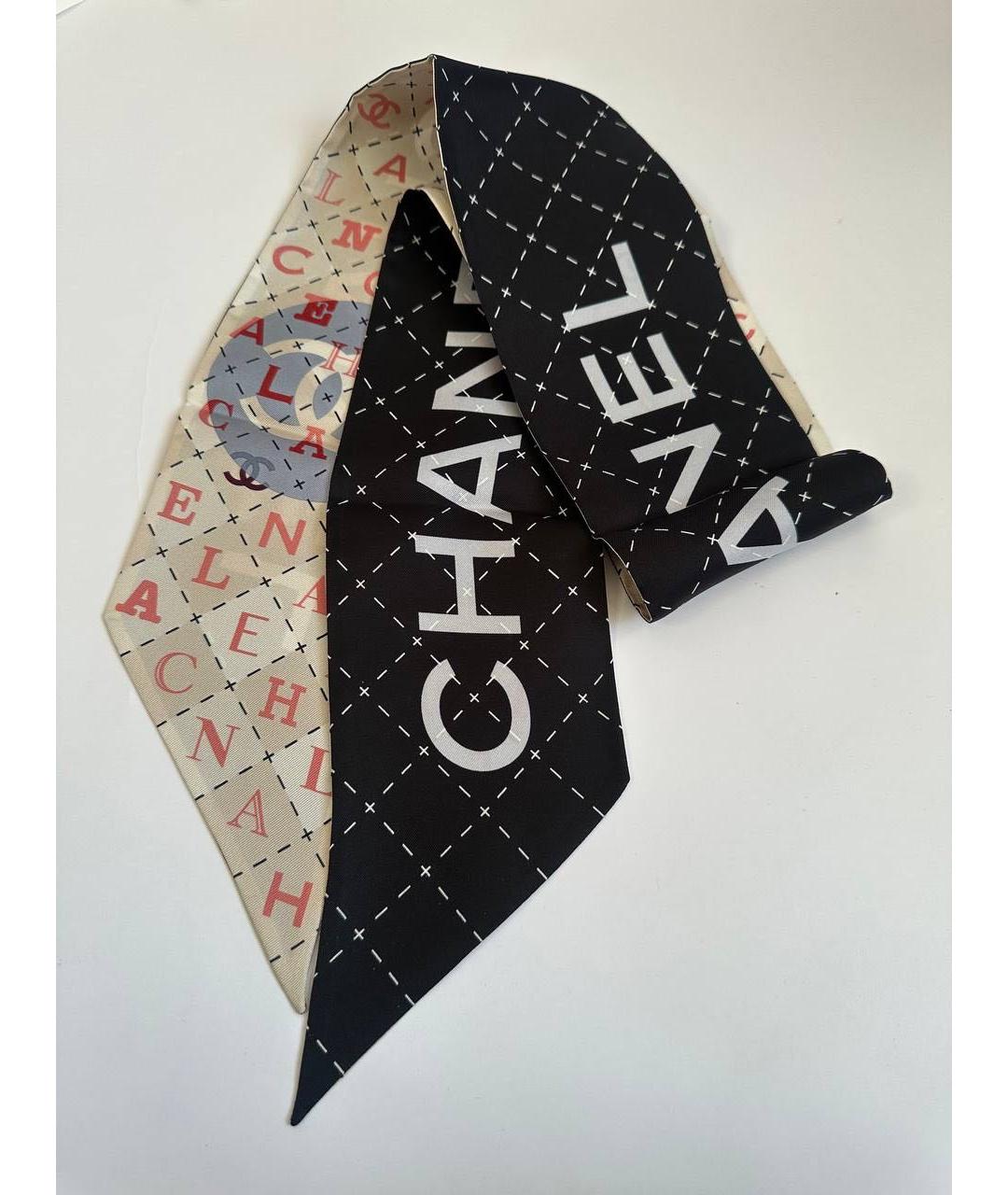 CHANEL Мульти шелковый платок, фото 8