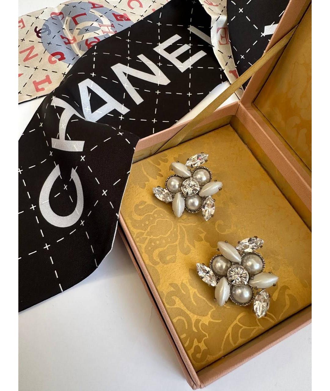 CHANEL Мульти шелковый платок, фото 4