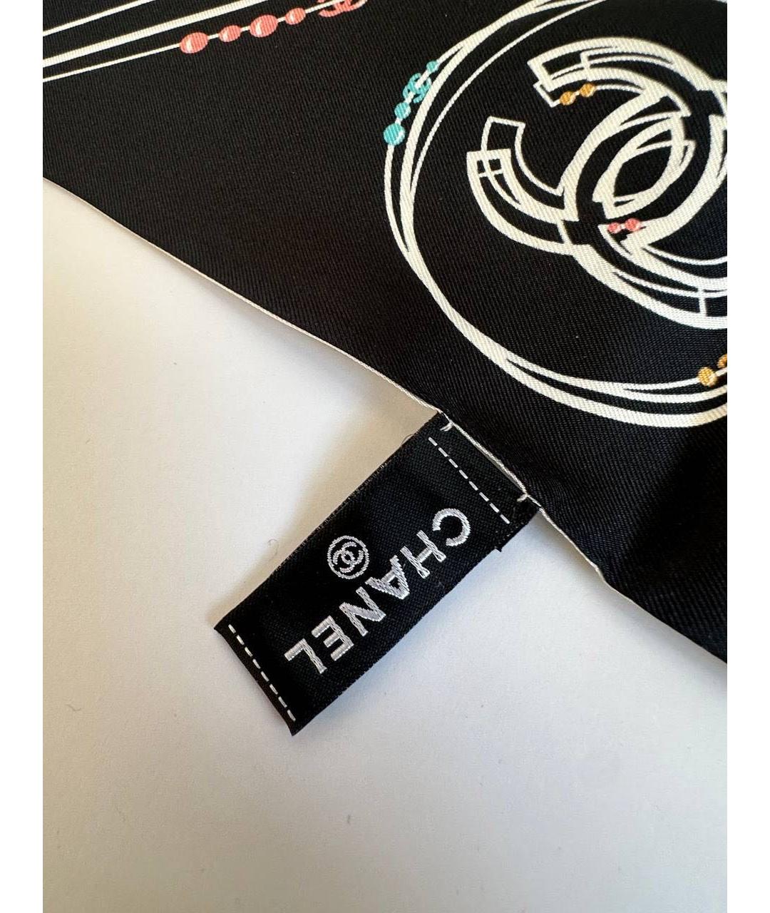 CHANEL Мульти шелковый платок, фото 4