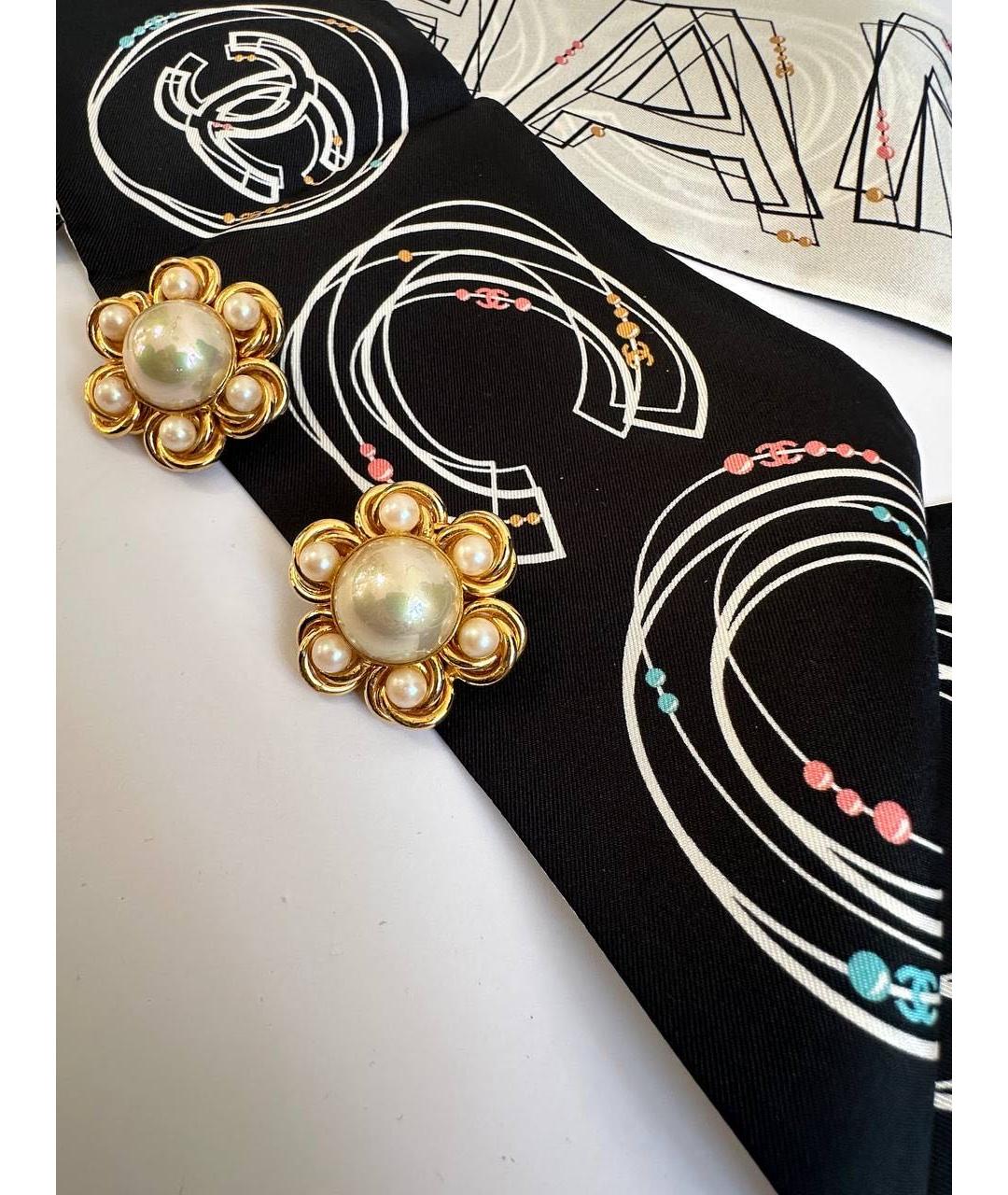 CHANEL Мульти шелковый платок, фото 5