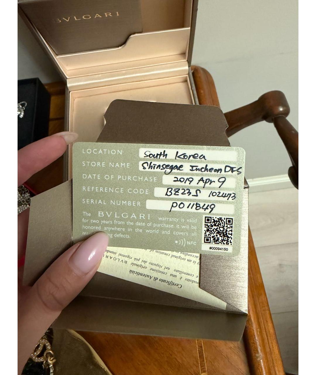 BVLGARI Серебряные часы, фото 5