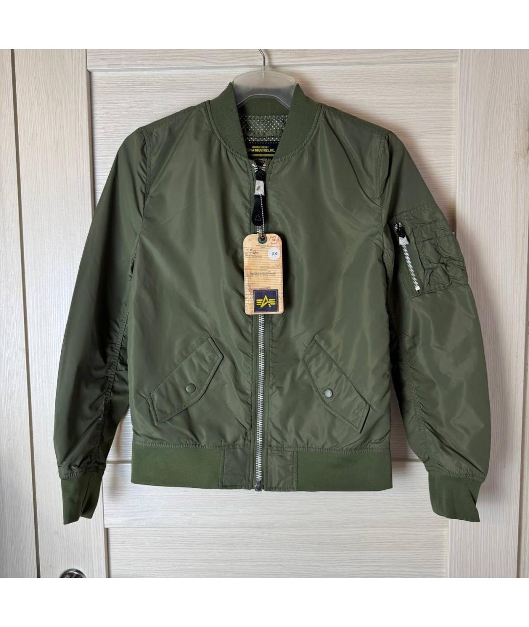 ALPHA INDUSTRIES Хаки куртка, фото 6