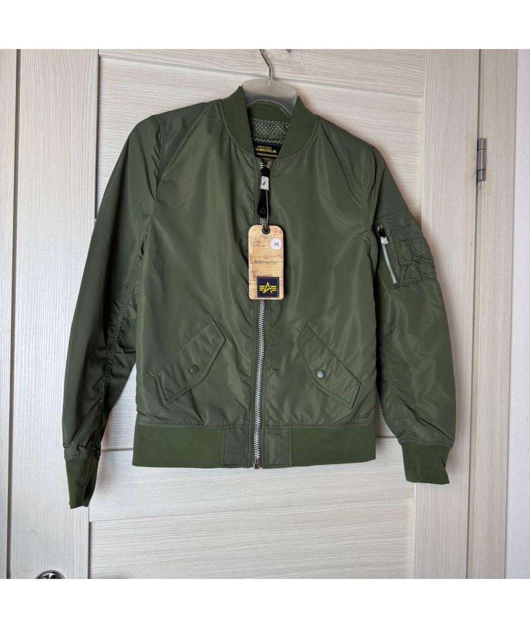 ALPHA INDUSTRIES Хаки куртка, фото 2