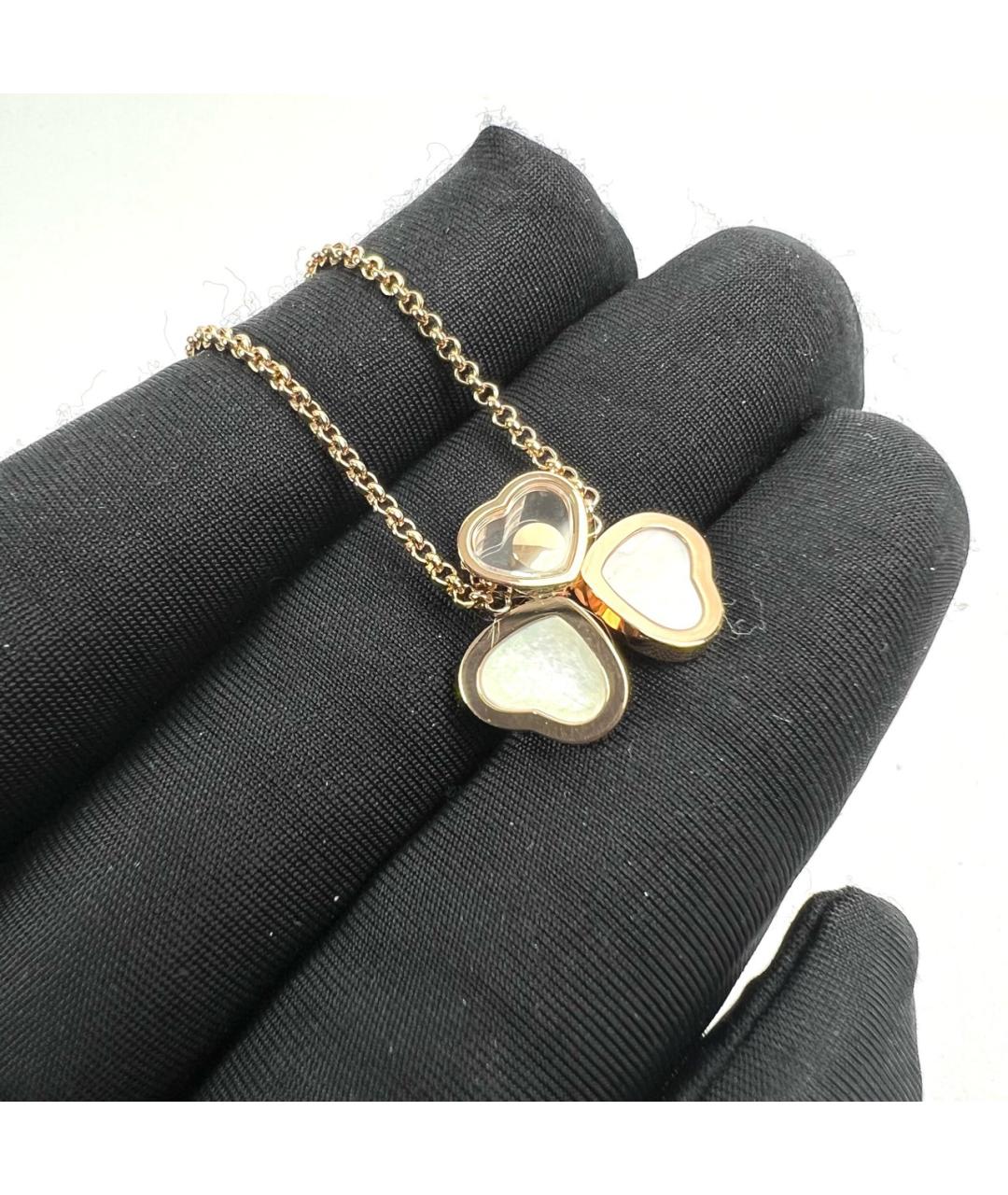 CHOPARD Золотая подвеска из розового золота, фото 5