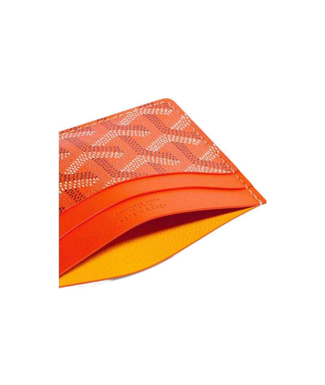 GOYARD Оранжевый кардхолдер, фото 2
