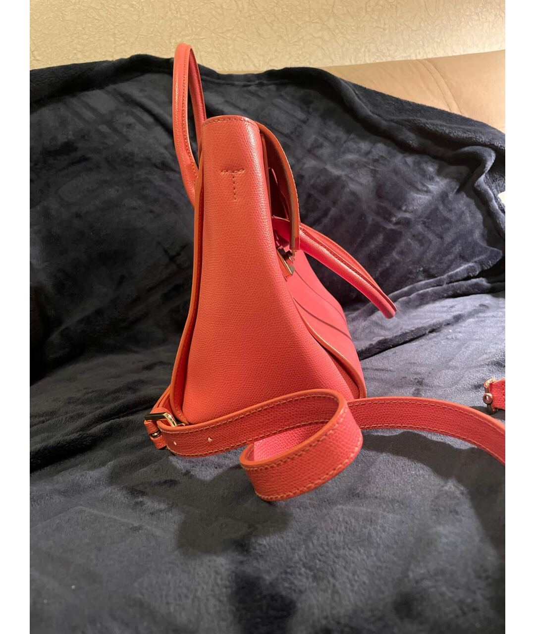 FURLA Розовая кожаная сумка тоут, фото 2