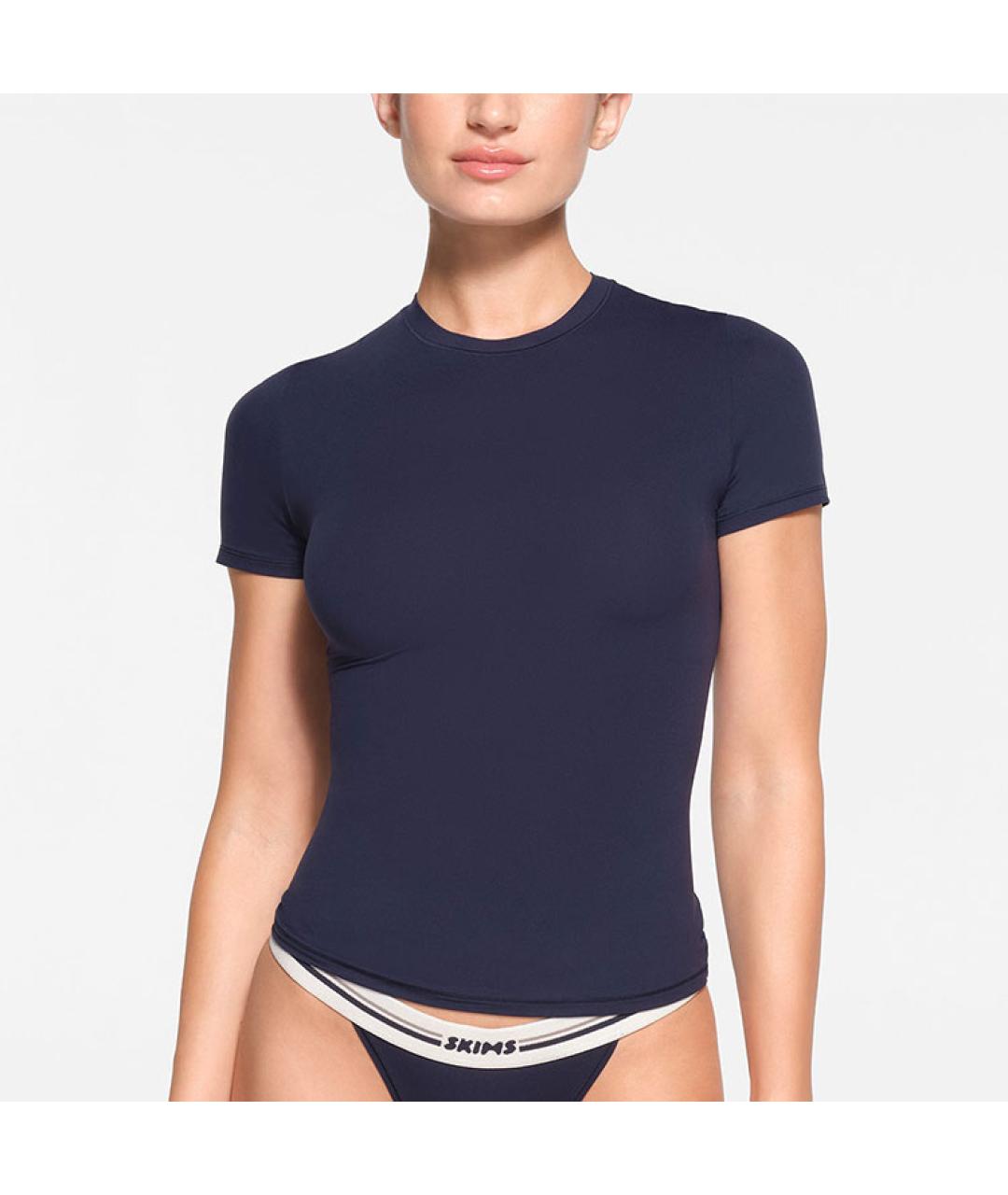 SKIMS Синяя футболка, фото 2