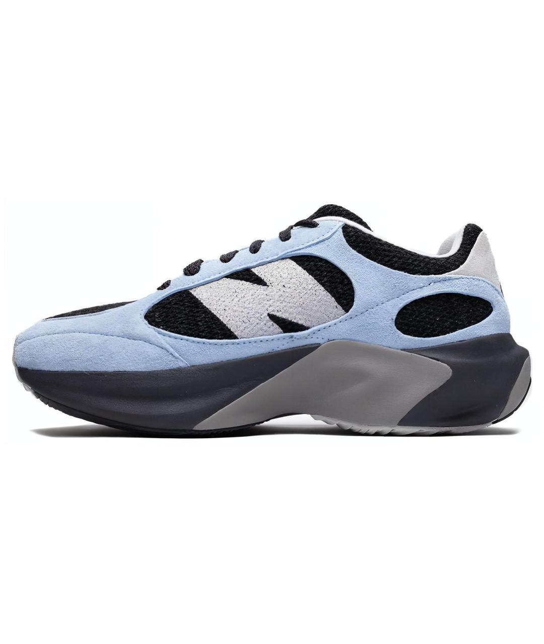 NEW BALANCE Голубые замшевые высокие кроссовки / кеды, фото 6