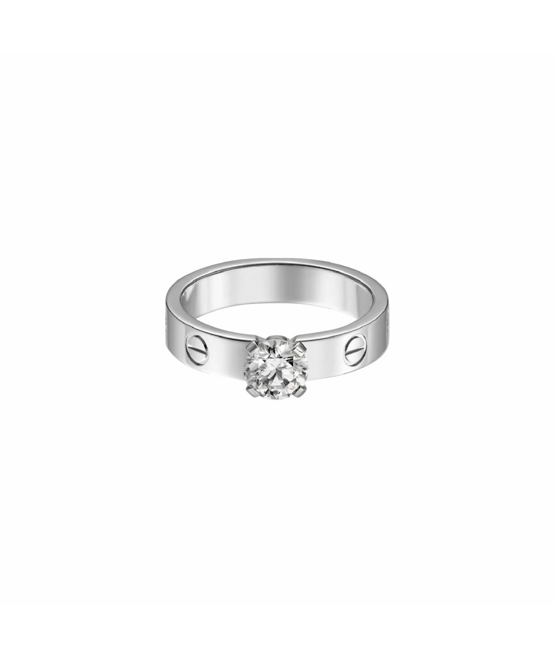 CARTIER Серебряное кольцо из белого золота, фото 1