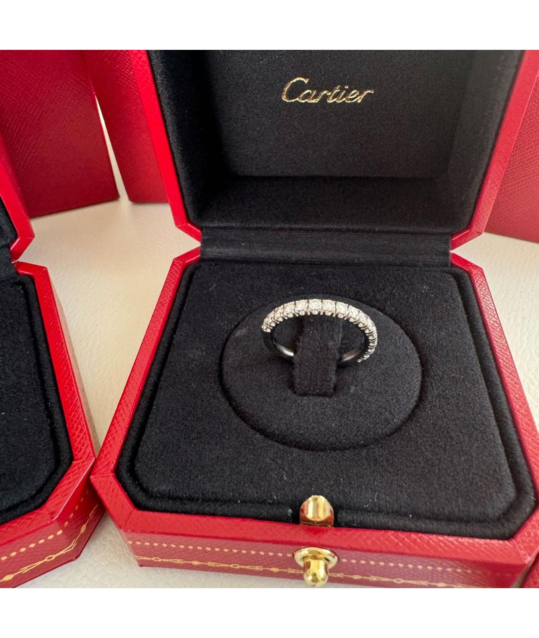 CARTIER Серебряное платиновое кольцо, фото 2