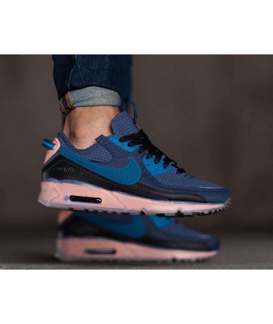 NIKE Темно-синие низкие кроссовки / кеды, фото 8