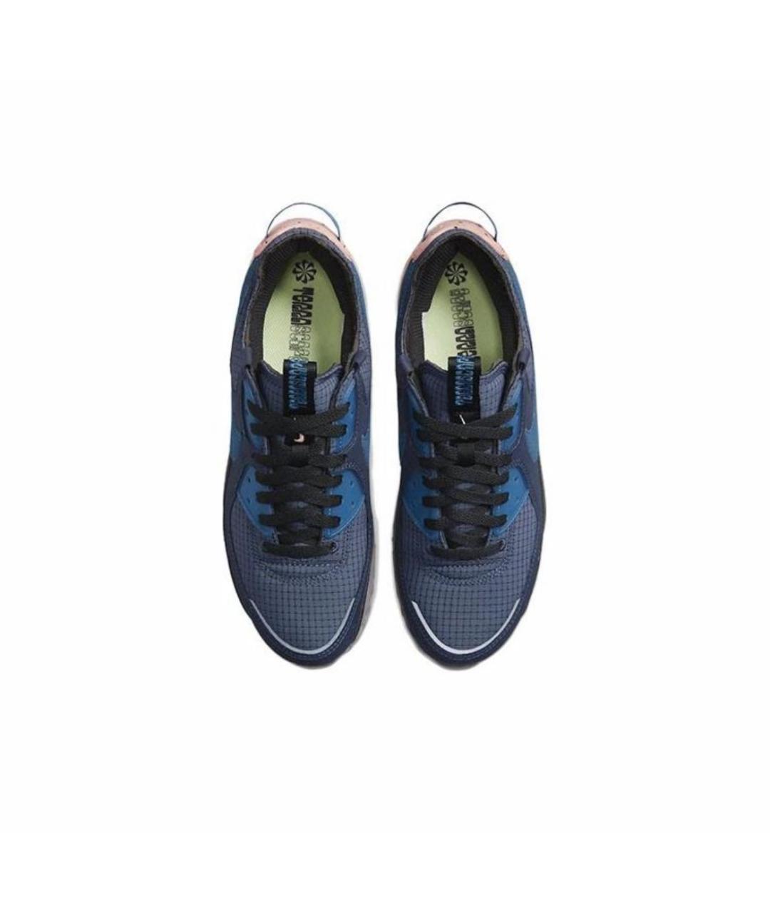 NIKE Темно-синие низкие кроссовки / кеды, фото 3