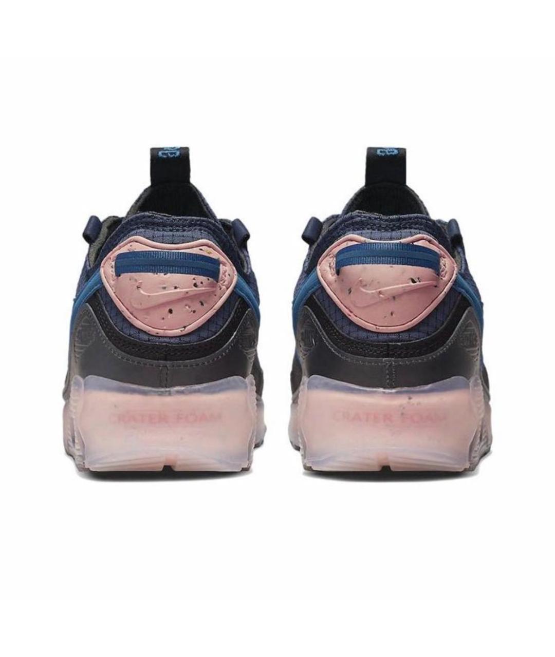 NIKE Темно-синие низкие кроссовки / кеды, фото 4