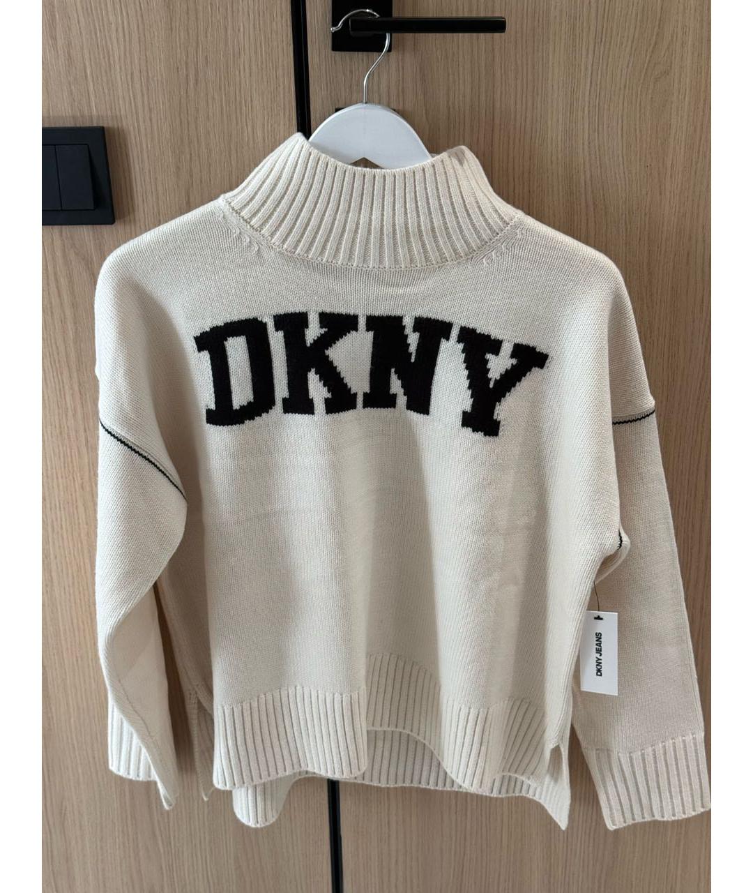 DKNY Бежевый джемпер / свитер, фото 8