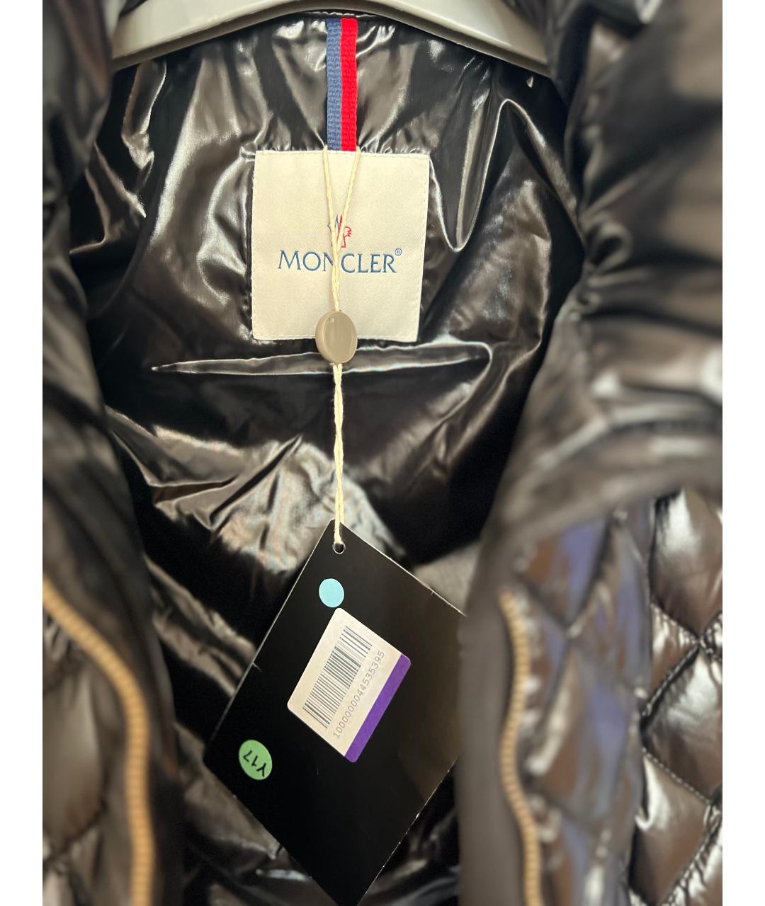 MONCLER Черная куртка, фото 3