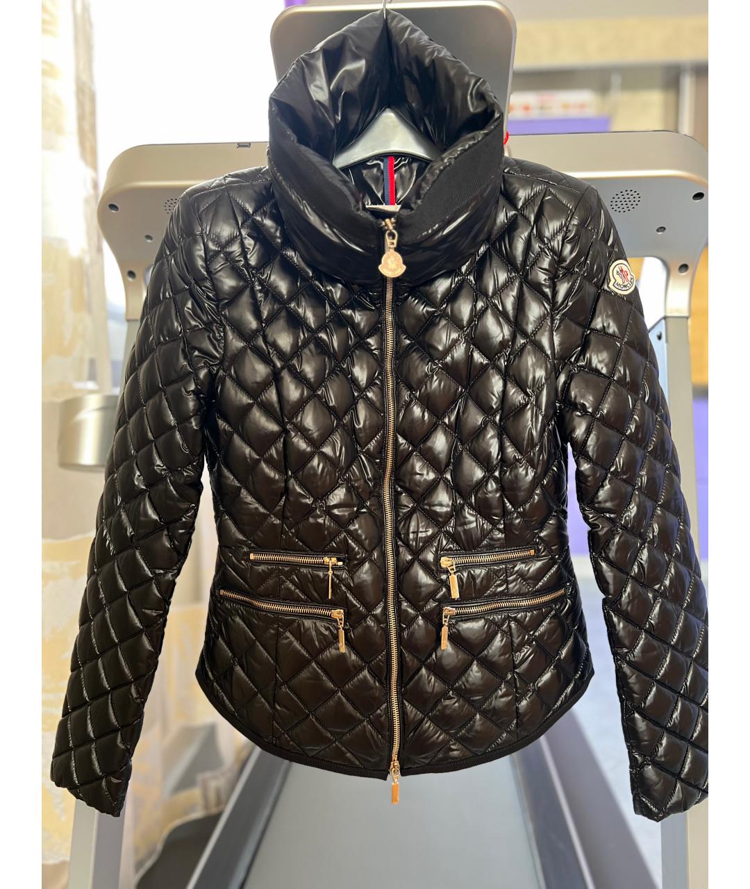 MONCLER Черная куртка, фото 6