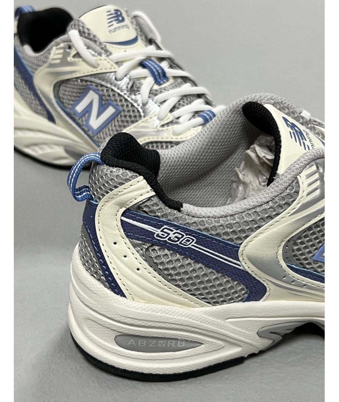 NEW BALANCE Белые кроссовки, фото 7