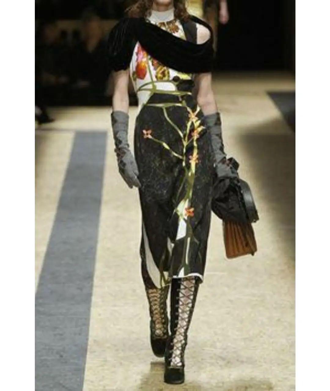 PRADA Мульти повседневное платье, фото 2