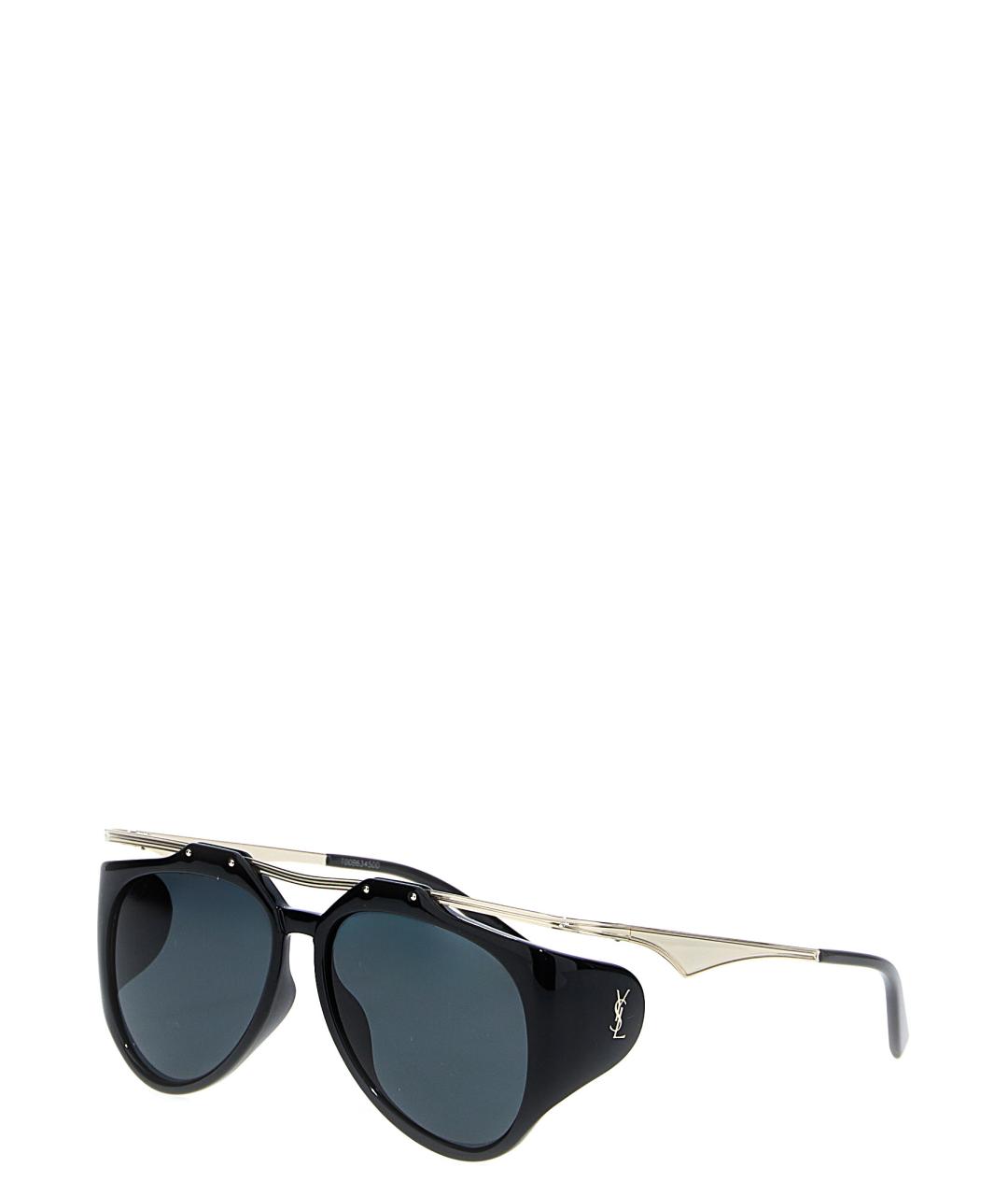 SAINT LAURENT Черные солнцезащитные очки, фото 3