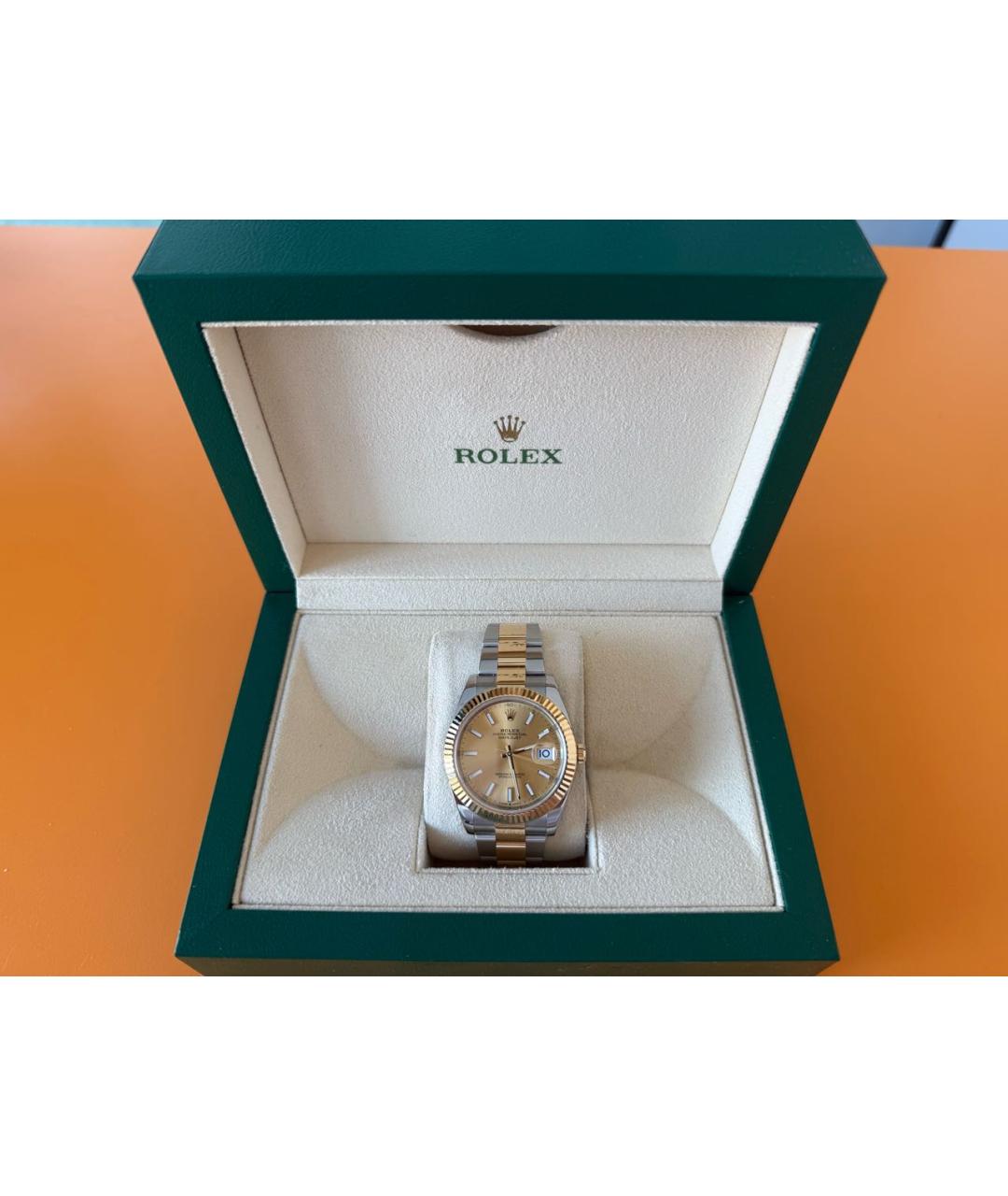 ROLEX Золотые часы, фото 4