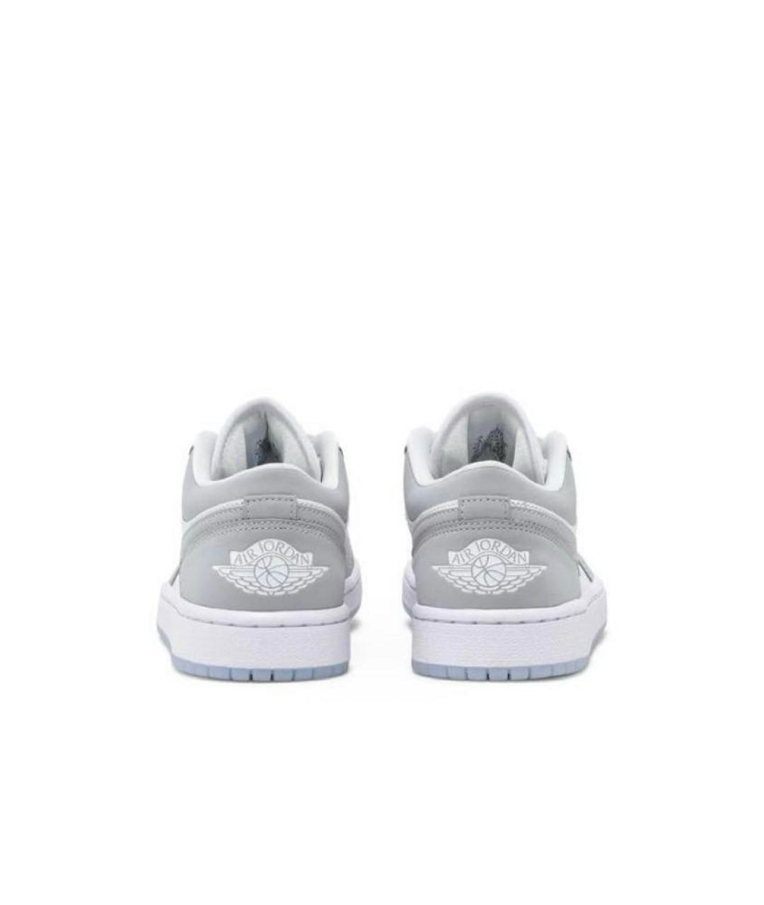 JORDAN Серые кожаные кроссовки, фото 4