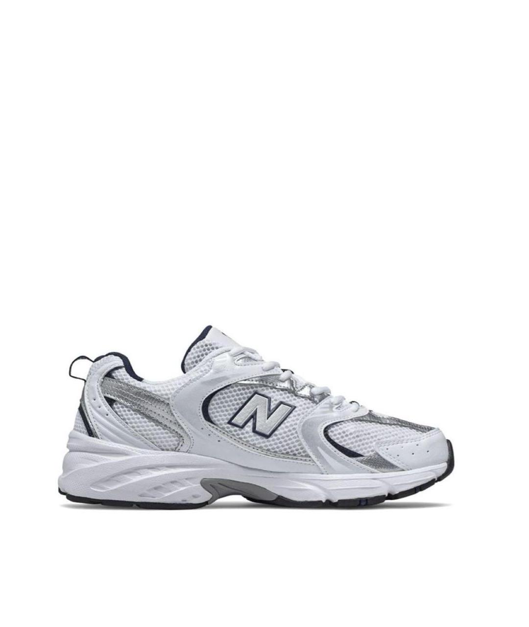 NEW BALANCE Белые текстильные кроссовки, фото 9