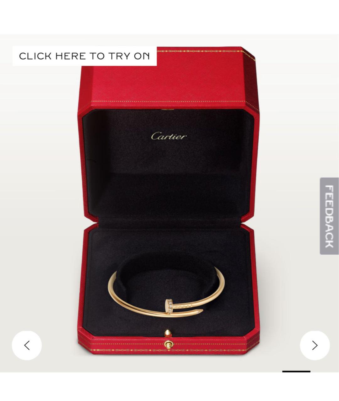 CARTIER Желтый браслет из желтого золота, фото 7