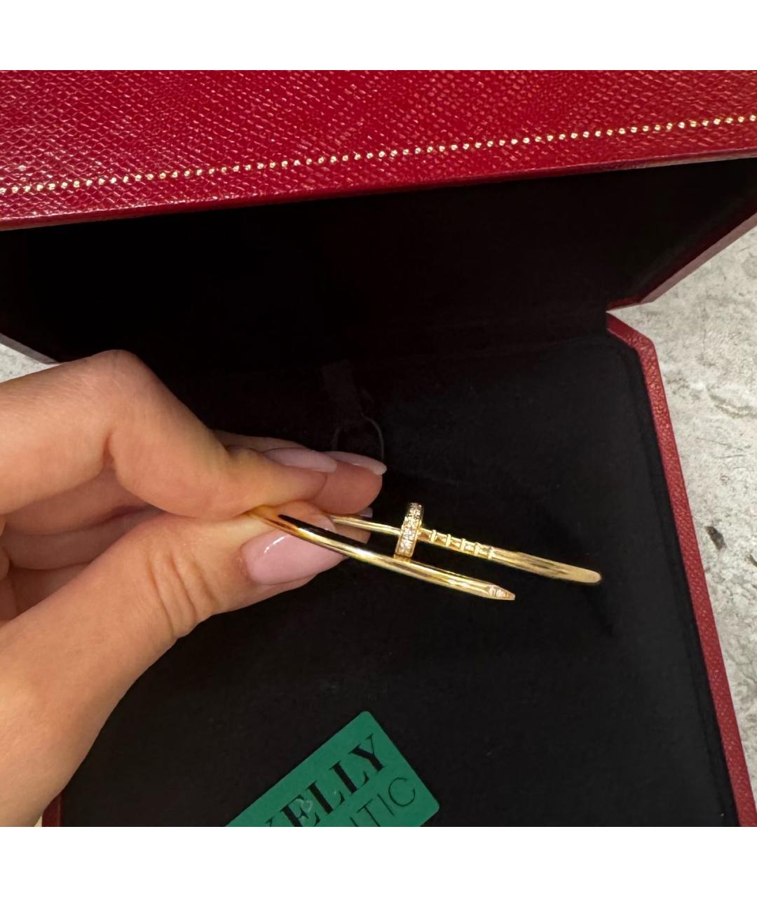 CARTIER Желтый браслет из желтого золота, фото 6