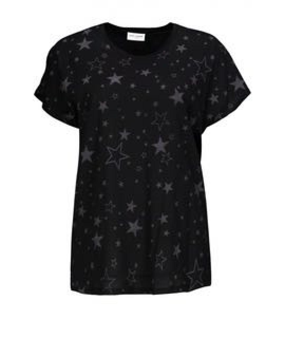 SAINT LAURENT Черная хлопковая футболка, фото 6